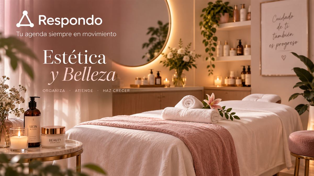 Cabina de tratamientos de un centro de estética